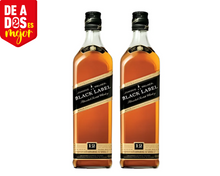 Cargar imagen en el visor de la galería, 2 Botellas Whisky JW Etiqueta Negra
