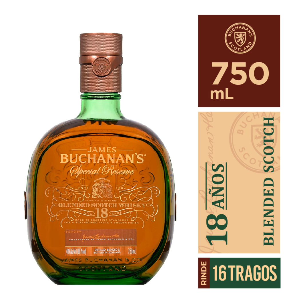 Whisky Buchanans 18 Años