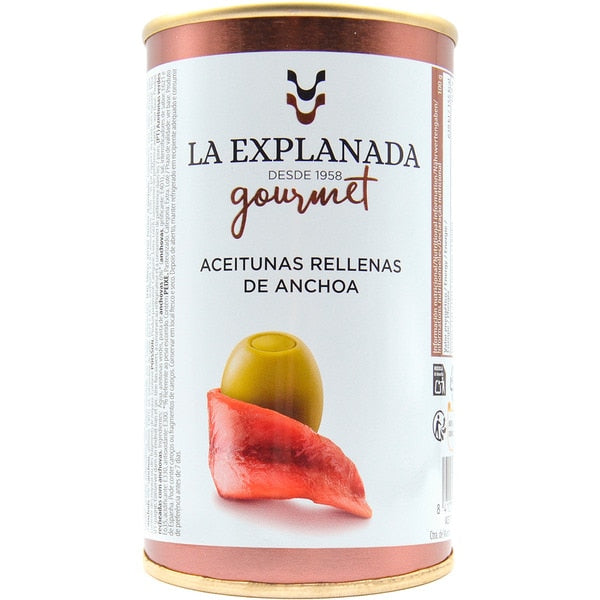 Aceitunas La Explanada Anchoa 150g