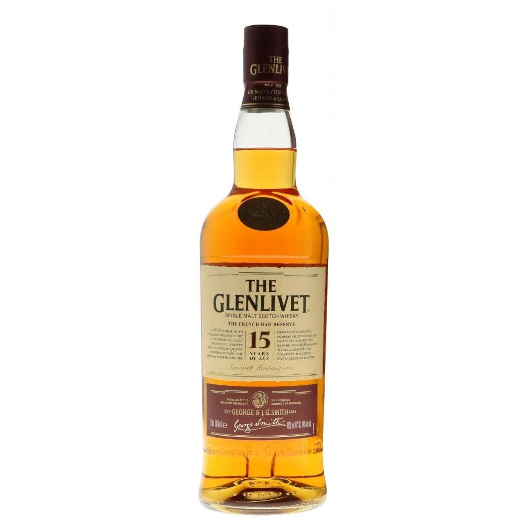 Whisky The Glenlivet 15 Años 0.7L