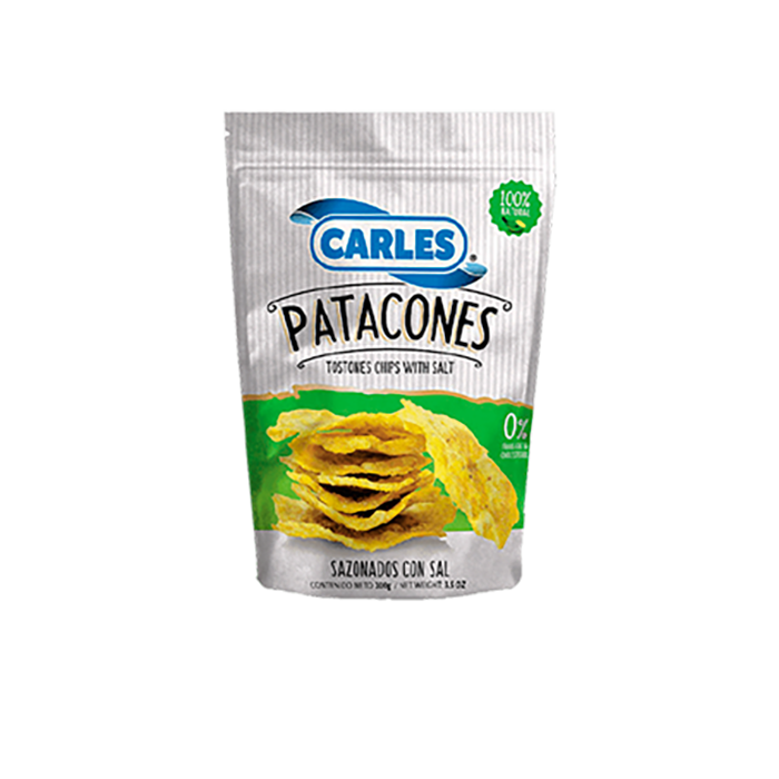 Tostado Carles Patacones Sal 100 g