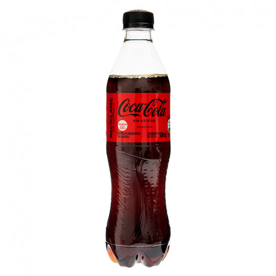 Refresco Coca Cola Sin Azucar 0.4L 16oZ