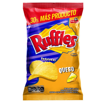 Tostado Ruffles Cheddar 120g