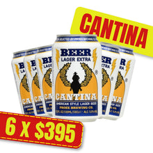 Cargar imagen en el visor de la galería, 6 Pack Cerveza Cantina Larger 0.3L

