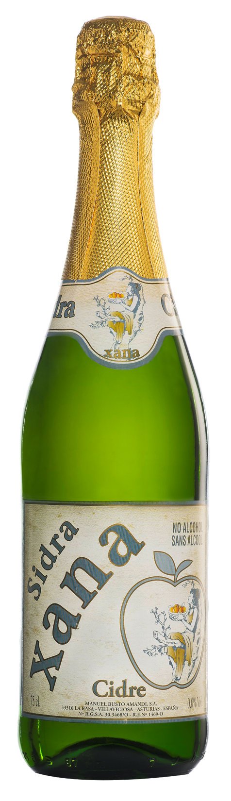 Espumante Sidra Xana Sin Alcohol 0.7L