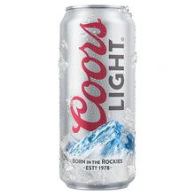 Cargar imagen en el visor de la galería, Cerveza Coors Light Lata (16Oz) 0.4L + Gorra Gratis
