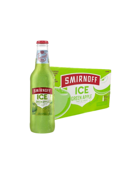 Caja Smirnoff Green Apple Crispy