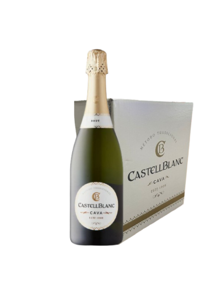 Caja 6 Castell Blanc Brut 0.7L
