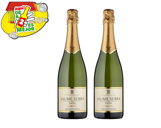 2 Cava Jaume Serra Brut 0.7L