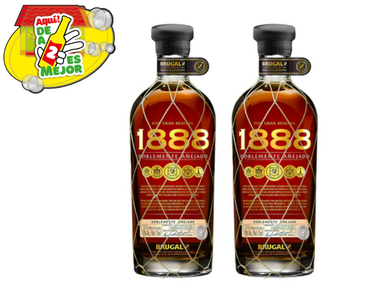 2 Brugal 1888 0.7L