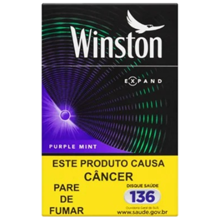 Cigarrillo Winston Purple Mint Media