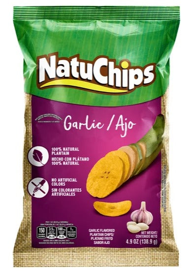 Tostado Caribas Platano Ajo 110g
