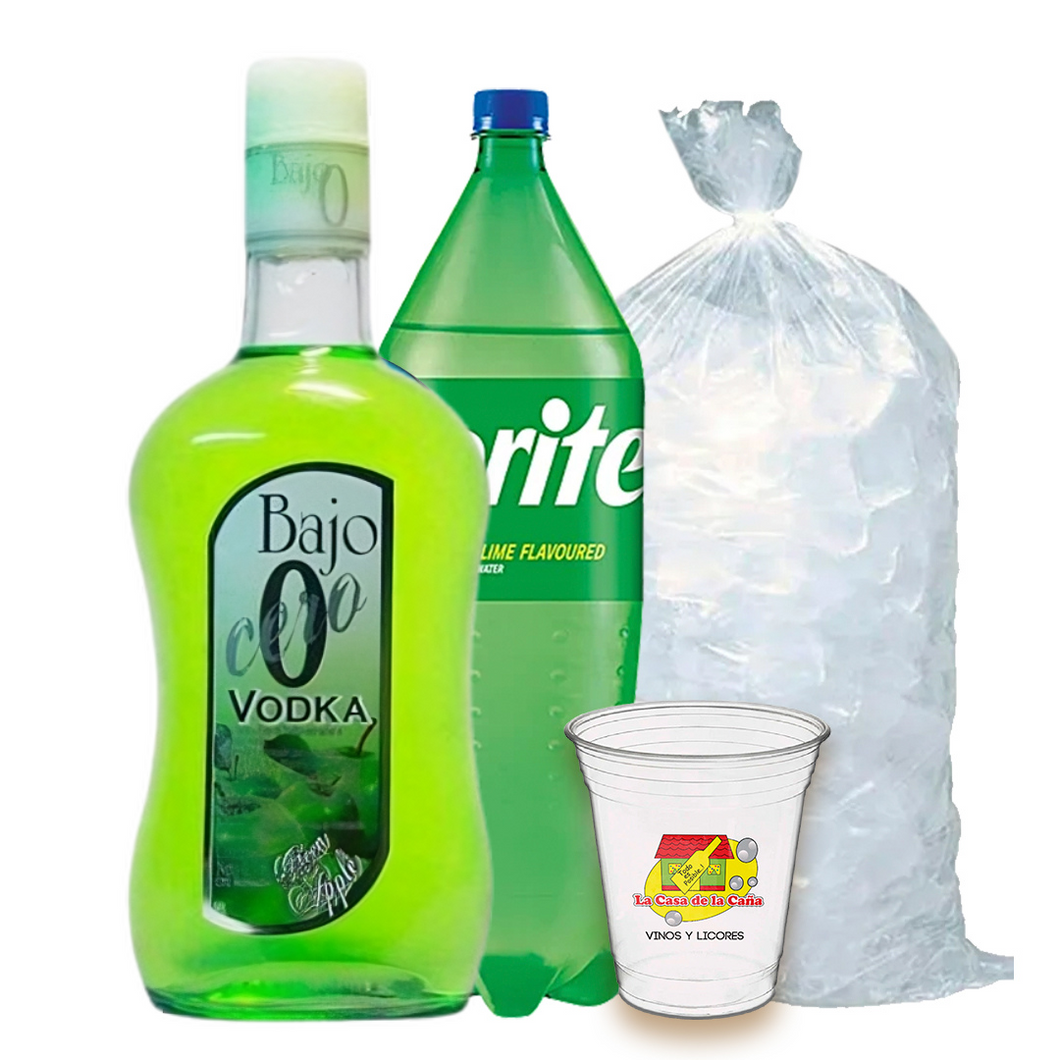 Combo Bajo Cero Manzana Verde