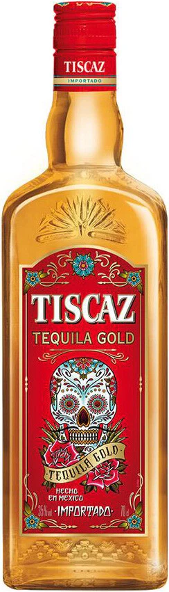 Tequila Tiscaz Gold 0.7L – La Casa de la Caña RD
