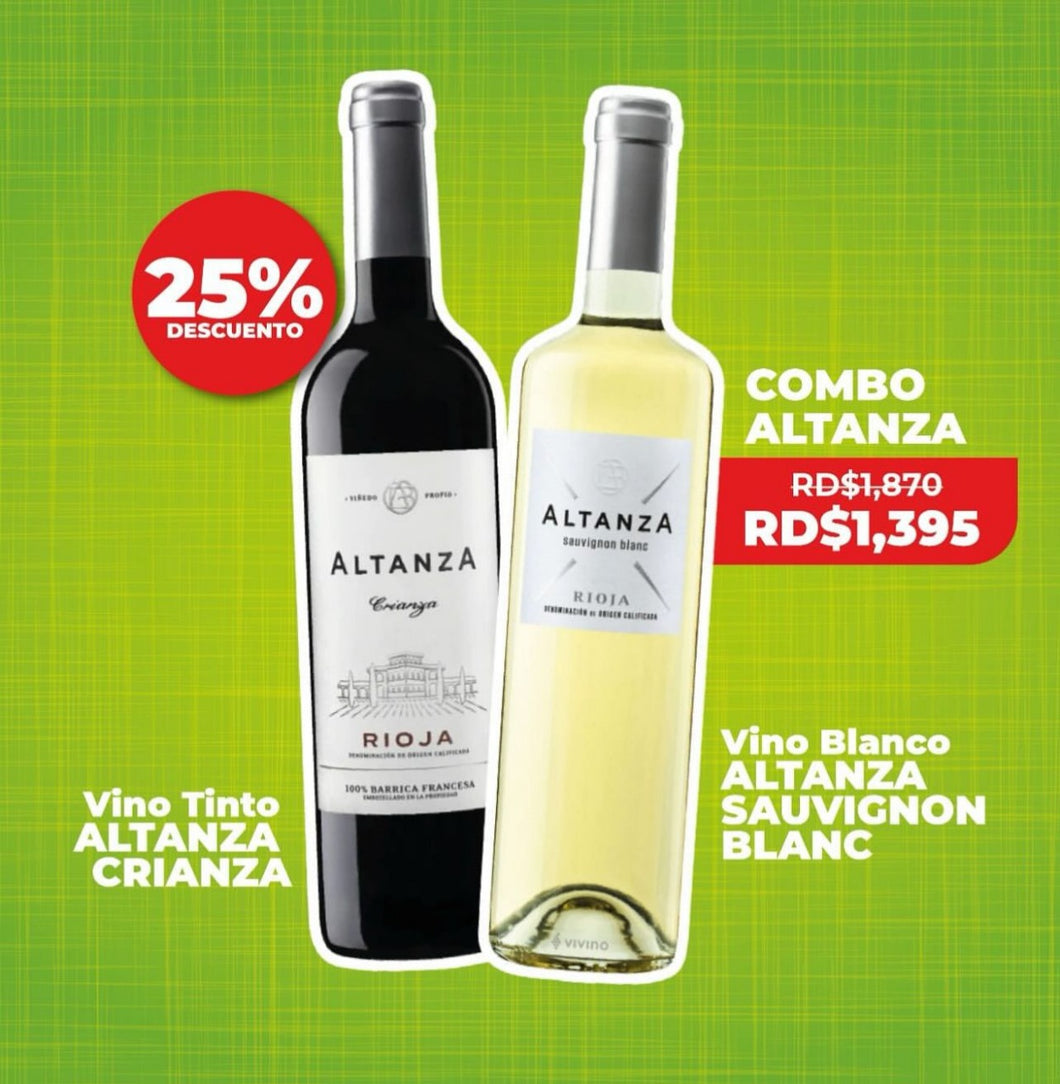 Altanza Crianza + Sauvignon Blanc