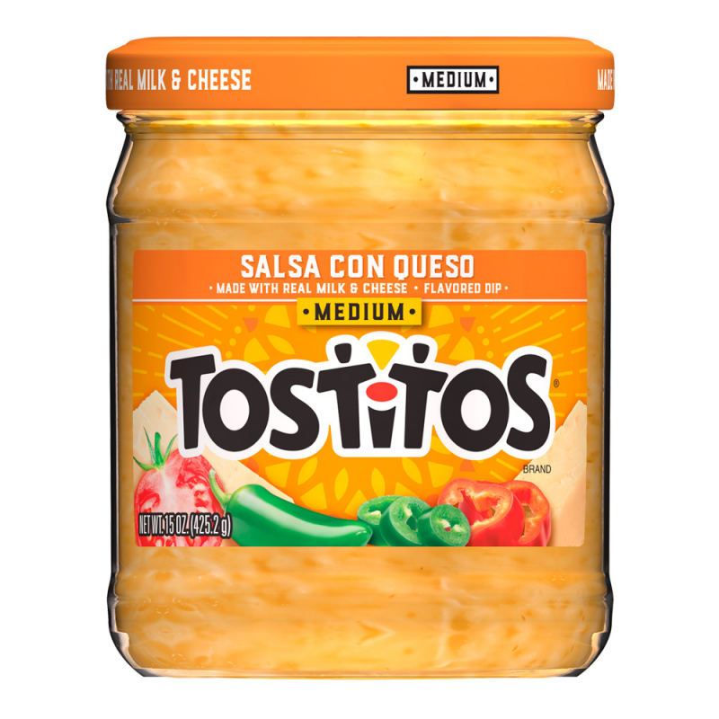 Dips Salsa Tostitos Queso 440g