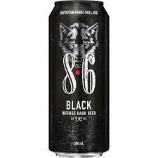 Cerveza 8.6 Black Lata 0.5L