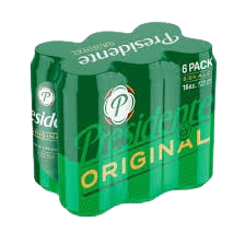 Cerveza Presidente Lata (16oz)0.4L