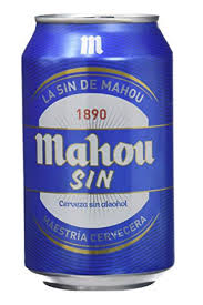 Cerveza Mahou Sin Alcohol Lata 0.3L