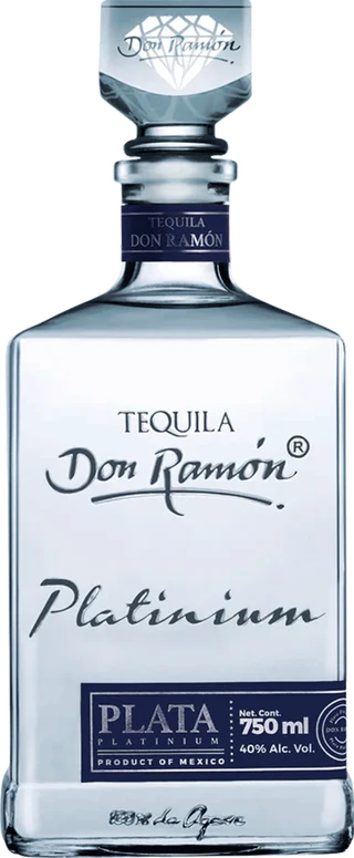 Tequila Silver Platinium Don Ramon 0.7L – La Casa de la Caña RD