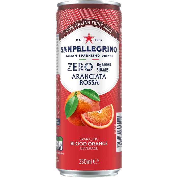 San Pellegrino Aranciata Rossa Zero