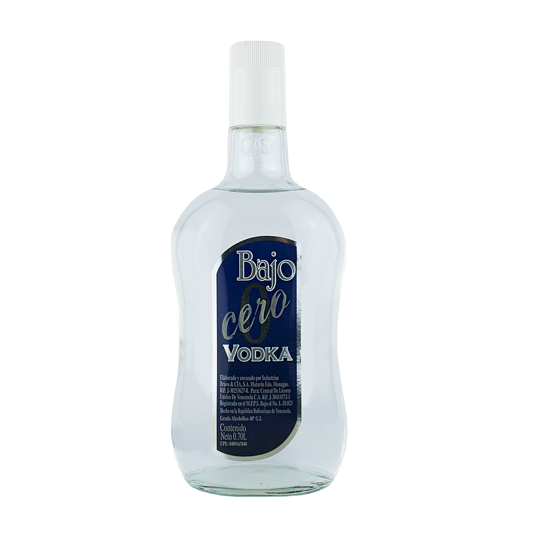 2 Vodka Bajo Cero Original 0.7L